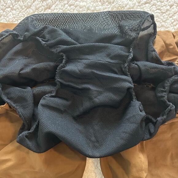 Kavu Mens Nylon Shorts Size Large Brown Brief Lined Elastic Waist Pockets - Picture 6 of 7